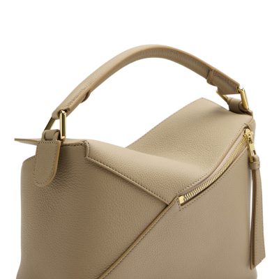 Puzzle small leather top handle bag 6 - AEU Luxury Malaysia