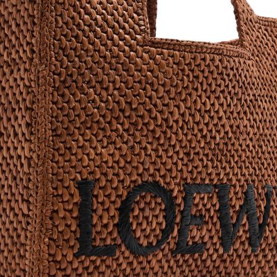 X Paula’s Ibiza small logo raffia tote 5 - AEU Luxury Malaysia