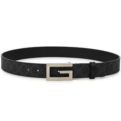 Gucci GG Monogram Belt – Black 3 - AEU Luxury Malaysia