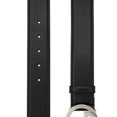 Gucci GG Leather Belt – Black - AEU Luxury Malaysia