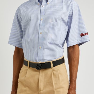 Gucci GG Leather Belt - AEU Luxury Malaysia