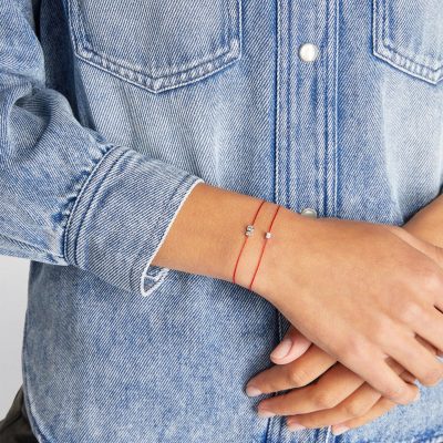 Designer white bracelet - AEU Luxury Malaysia